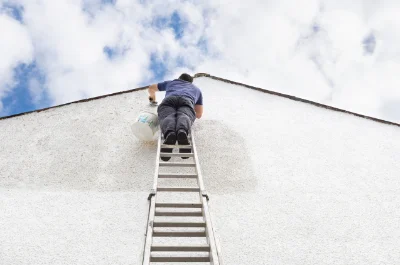 Peinture extérieure à Crachier — façades et ravalement